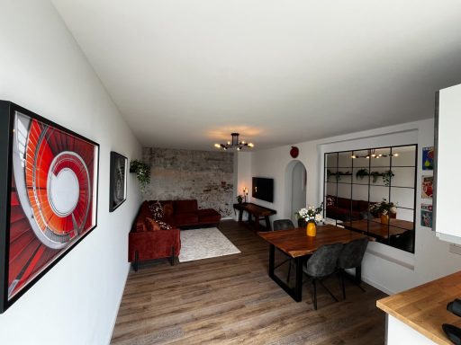 Blick ins Wohnzimmer