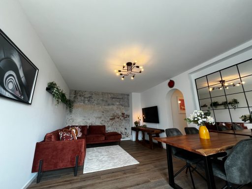 Blick ins Wohnzimmer